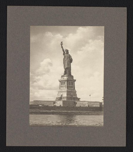 View of the Statue of Liberty, New York