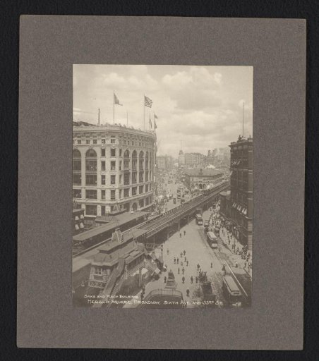 View of Herald Square, New York