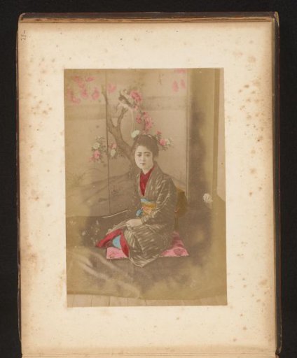 Portrait of a Japanese woman