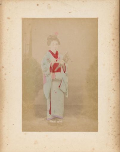 Portrait of a Japanese woman