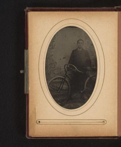 Portrait of a Man with a Bicycle