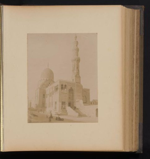 View of the Khahil Bey Mosque in Cairo