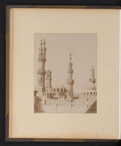 View of the Al-Azhar Mosque in Cairo