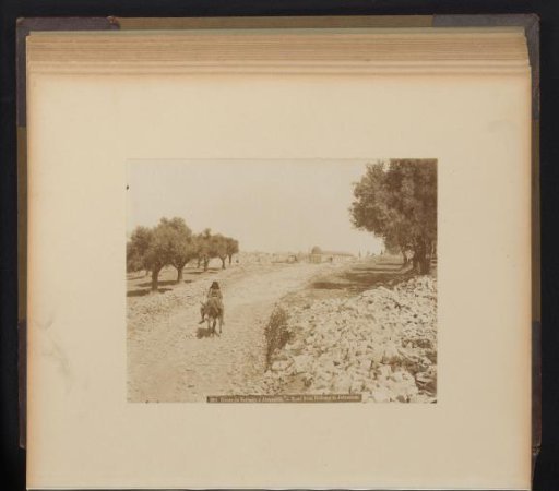 View of the Road to Al-Eizariya, the Biblical Bethany