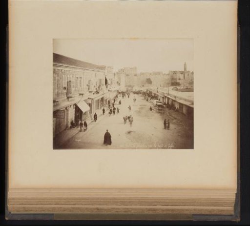 Street in Jerusalem from the Jaffa Gate