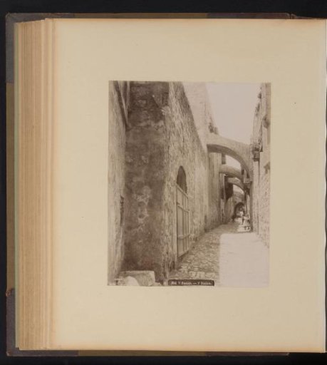 Fifth Station of the Cross on the Via Dolorosa in Jerusalem