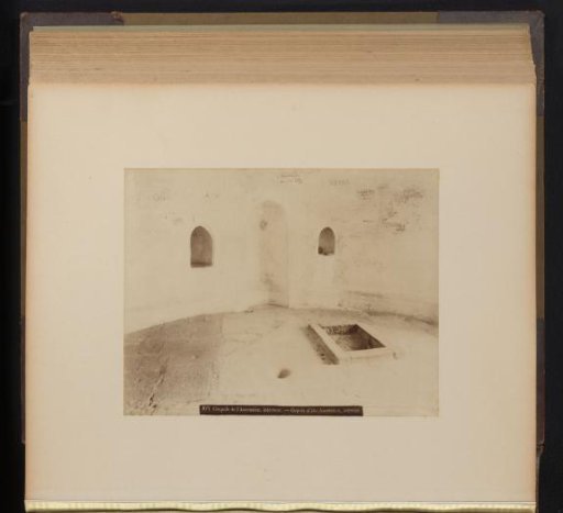 Interior of the Dome of the Assumption on the Temple Mount in Jerusalem