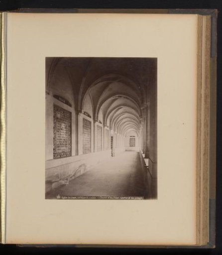 Cloister in the Paternoster Church on the Mount of Olives in Jerusalem