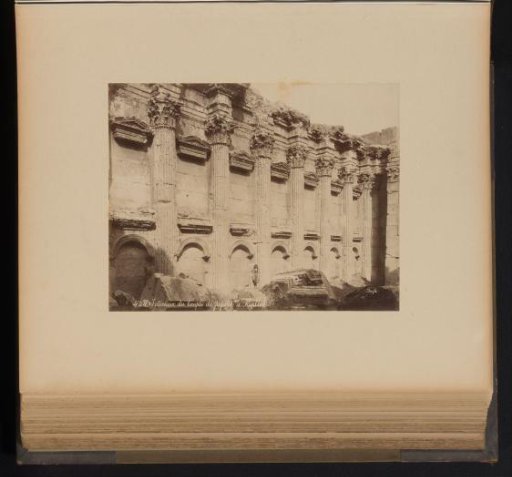 Ruins of the Temple of Jupiter in Baalbek, Lebanon