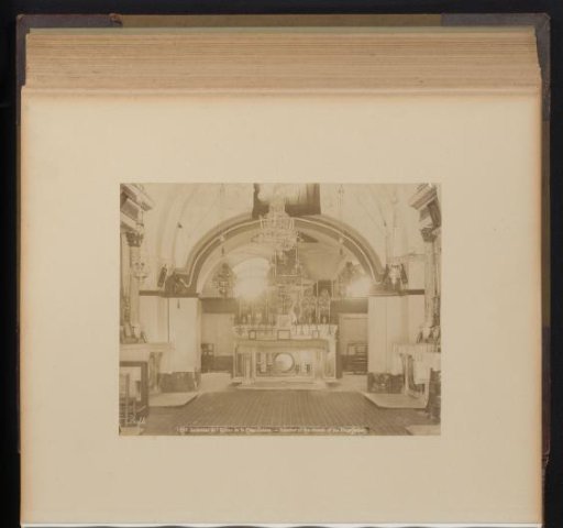 Altar in the Church of the Scourging in Jerusalem
