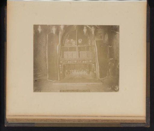Interior of the Church of the Nativity in Bethlehem