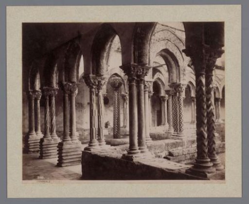 Cloister of the cathedral of Monreale, Sicily