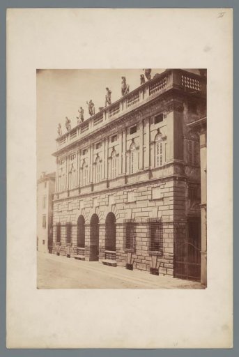 Facade of the Palazzo Canossa in Verona, Italy