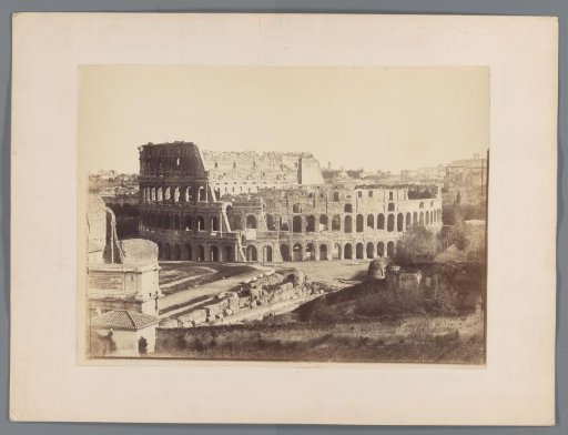 View of the Colosseum in Rome