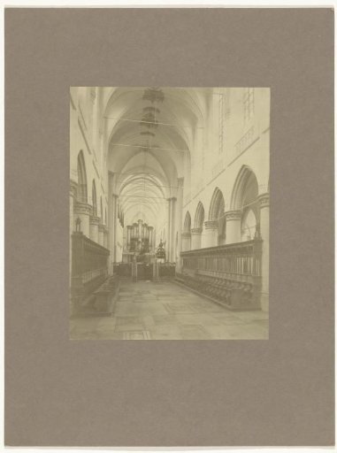 Interior of the Great Church in Dordrecht