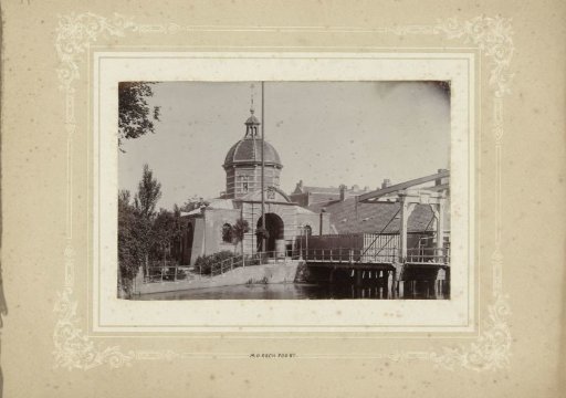 View of the Morspoort in Leiden