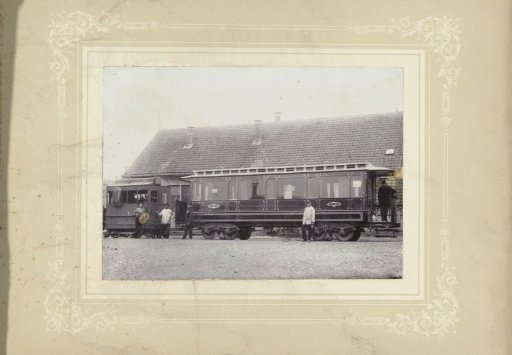 Steam tram in Leiden