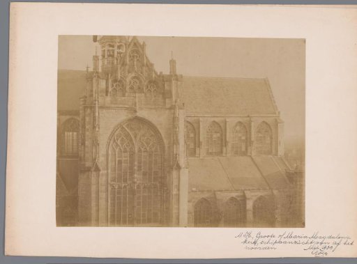 North side of the Great or St. Mary Magdalene Church at Goes