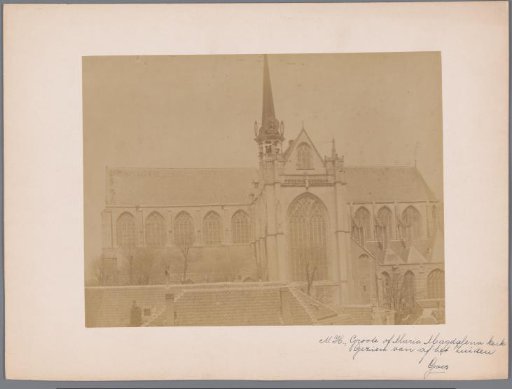South side of the Great or St. Mary Magdalene Church at Goes