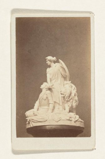 Model for the monument commemorating the Battle of Heiligerlee, 1868