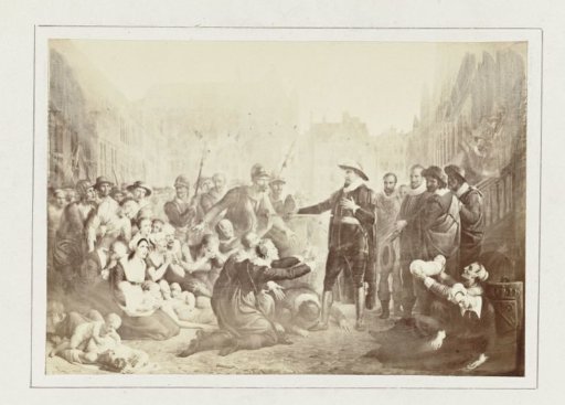 The self-sacrifice of Mayor Pieter van der Werff, 1574