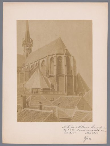 View of the Great or St. Mary Magdalene Church at Goes