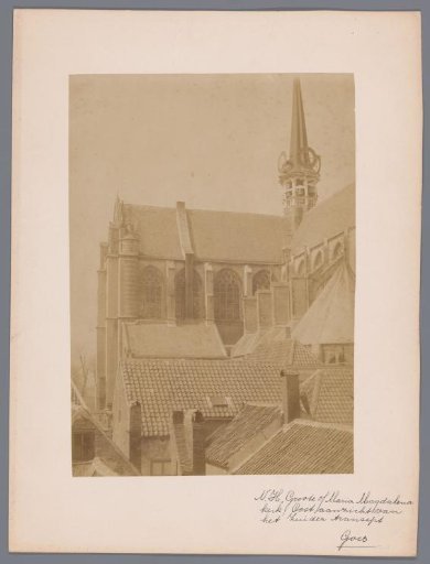 View of the Great or St. Mary Magdalene Church at Goes