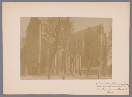 View of the Great or St. Mary Magdalene Church at Goes