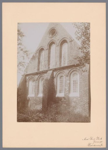 Facade of the Reformed Church in Hulst