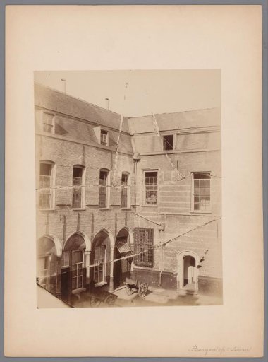 Courtyard of the Markiezenhof in Bergen op Zoom