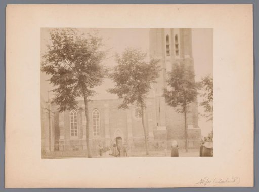 North side of the Reformed Church at Nisse