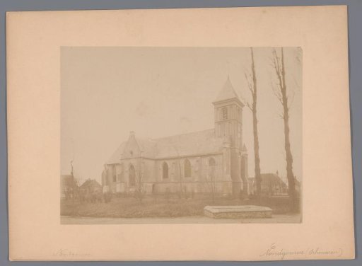 View of the Reformed Church at Noordgouwe