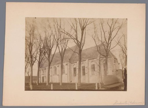 View of the Reformed Church at Noordwelle