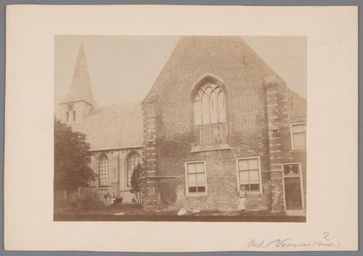 View of the Reformed Church at Oud-Vossemeer