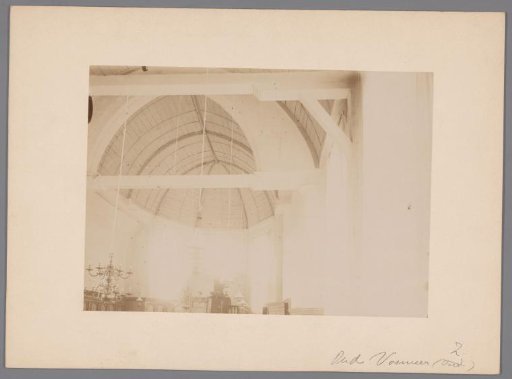 Interior of the Reformed Church in Oud-Vossemeer