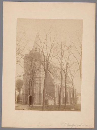 View of the Jacobus Church in Renesse