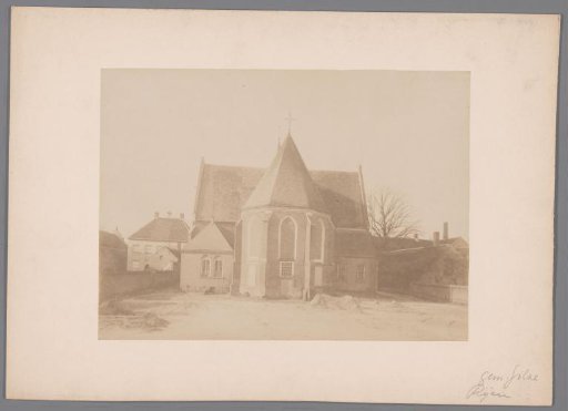 Rear of the Roman Catholic Church in Gilze en Rijen