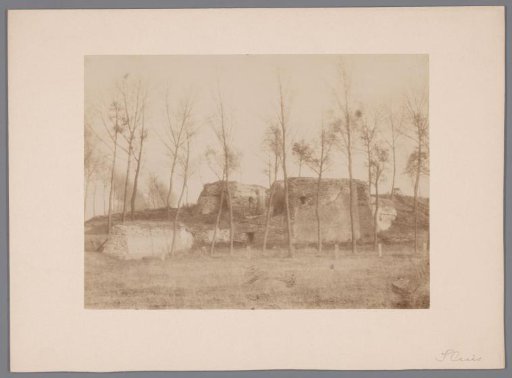 Remains of the Stenen Beer or West Gate in Sluis