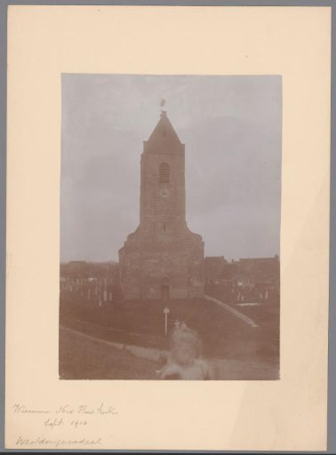 View of the Reformed Church of Wierum
