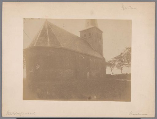 View of the Reformed Church at Hantum