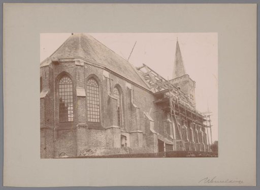 View of the Saint Martin's Church in Wemeldinge
