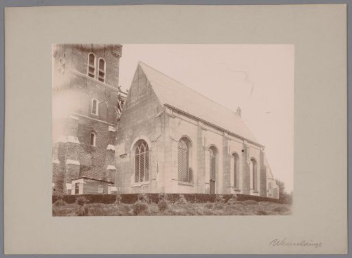 South side of the Saint Martin's Church in Wemeldinge