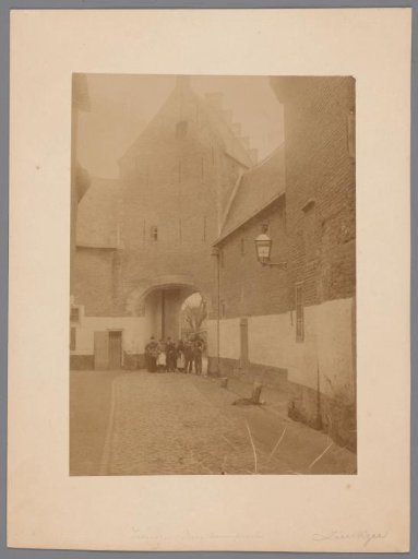 Courtyard of the North Harbour Gate in Zierikzee