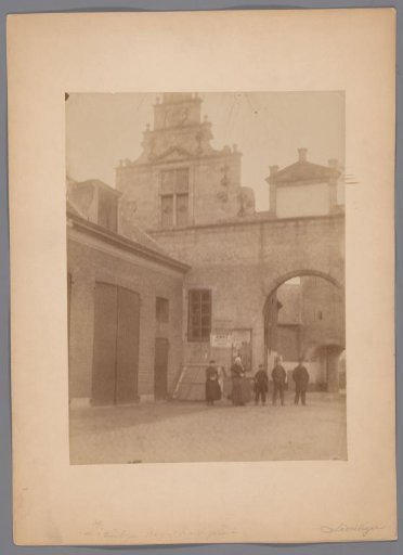 View of the North Harbour Gate in Zierikzee