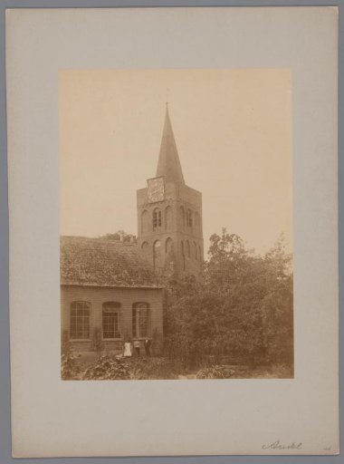 View of the Romboutstoren in Andel