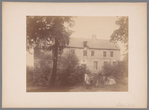 View of the castle ruins of Asten