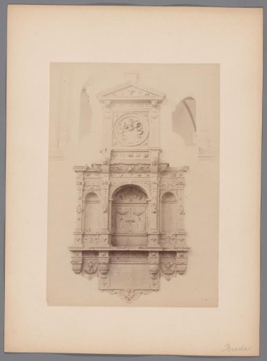 Epitaph of Dendermonde in the Great Church in Breda
