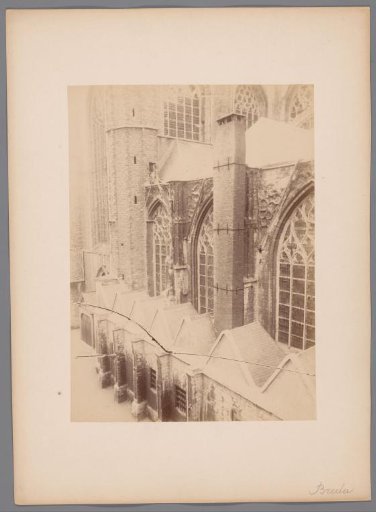 South side of the Great Church in Breda