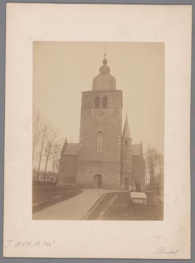 View of the Old Our Lady Visitation Church in Budel