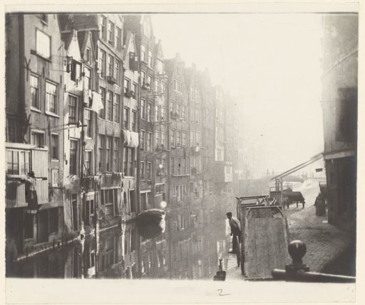 Oudezijds Achterburgwal and to the Left the Rear of the Zeedijk